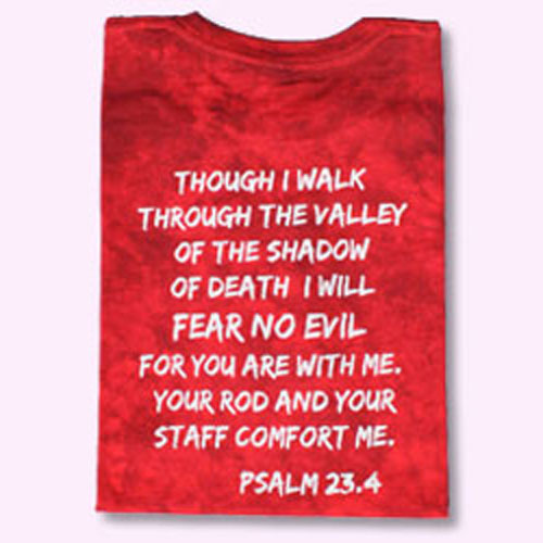 FEAR NO EVIL - Tie Dyed Christian T-shirt